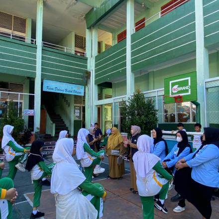 Kegiatan Mahasiswa Dalam Mengikuti Kegiatan Pengukuran Kebugaran Jasmani